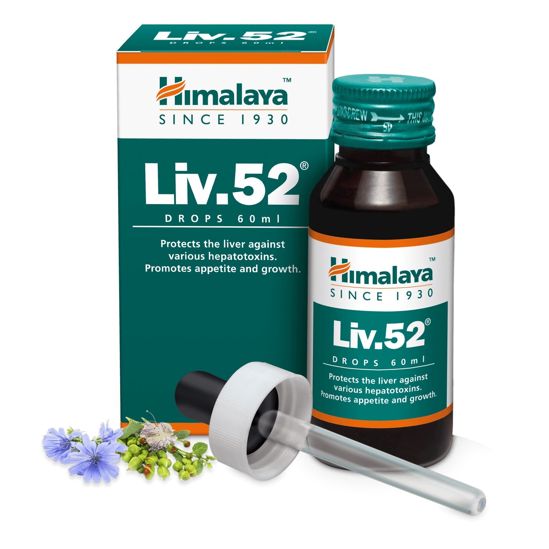 Himalaya Liv.52 Drops, Promotes Appetite & Growth | 60ml