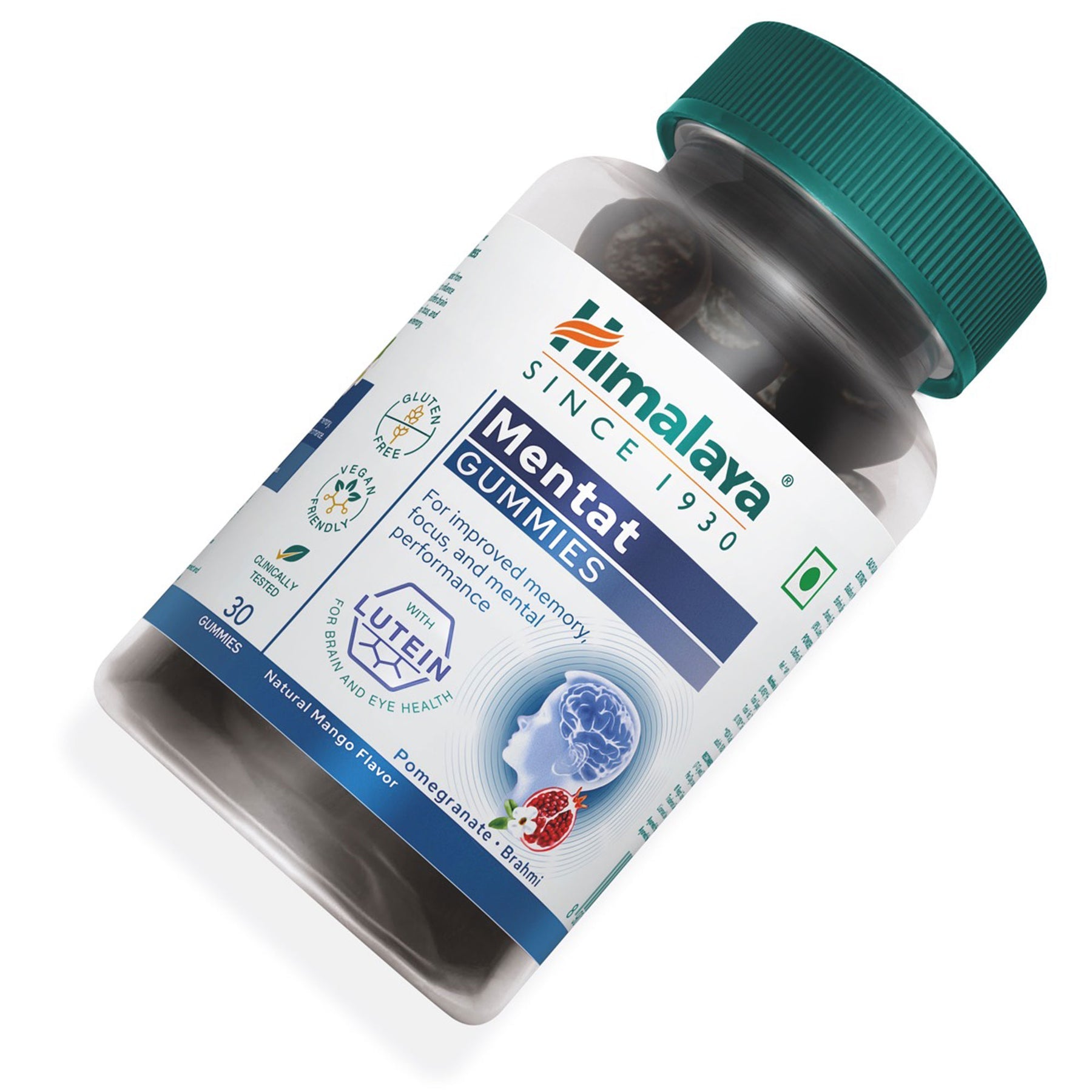 Himalaya Mentat Gummies, Helps To Improve Attention Span And Helps To Reduce Stress | 30 Gummies