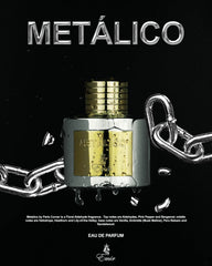 Emir Metalico Eau De Parfum 100ml 3.4 Fl.oz. Unisex Luxury Fragrance | Long Lasting | Party Wear