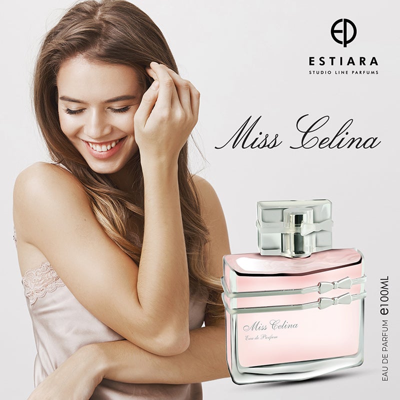 ESTIARA MISS CELINA EAU DE PARFUM FOR WOMEN 100ML 3.4 FL.OZ.