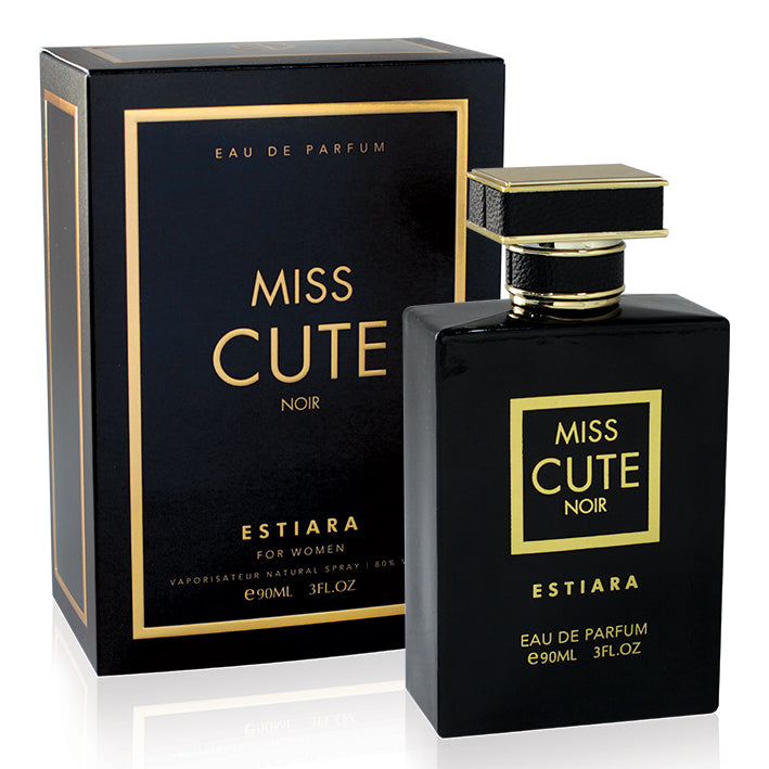 ESTIARA MISS CUTE NOIR PERFUME 90ML 3 FL.OZ.