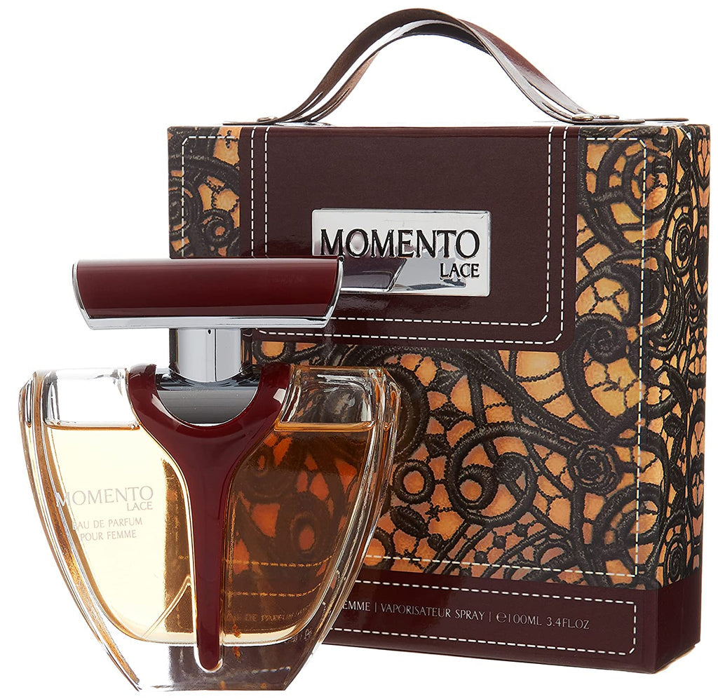 ARMAF MOMENTO LACE WOMEN PERFUME 100ML 3.4 FL.OZ.