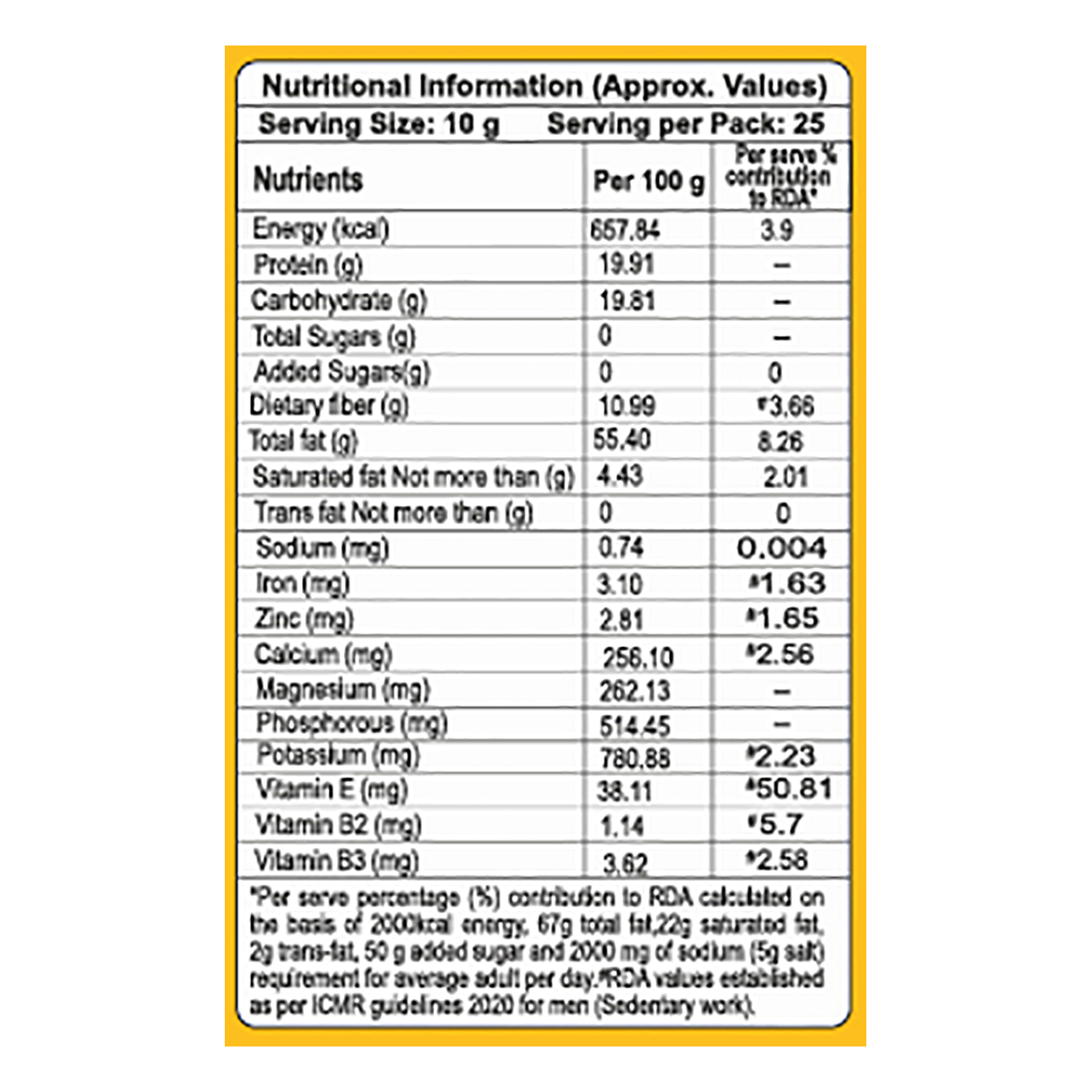 Patanjali Mamra Almond Gold 250gm