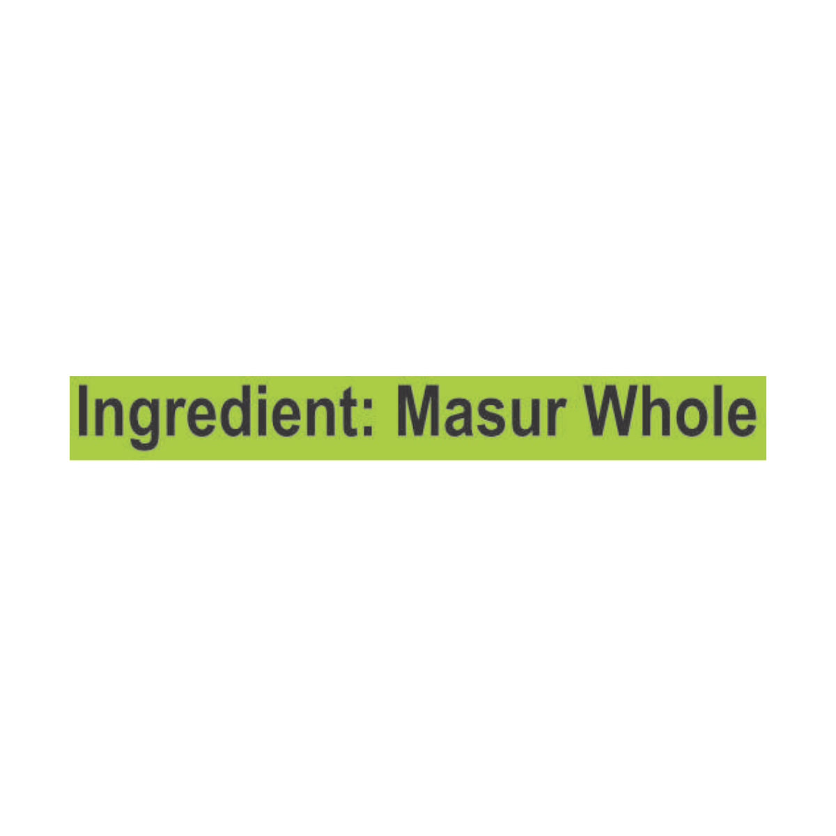 Patanjali Unpolished Black Masur 500gm