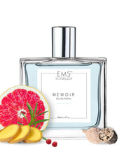 EM5 Memoir Unisex Eau De Parfum 50 Ml 1.7 Fl.oz. | Strong And Long Lasting | Fresh Citrus Woody | Luxury Gift For Men & Women