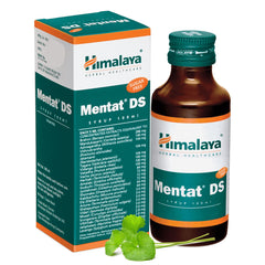 Himalaya Mentat Ds Syrup, Provides Cognitive Support & Helps With Stress Relief | 100ml