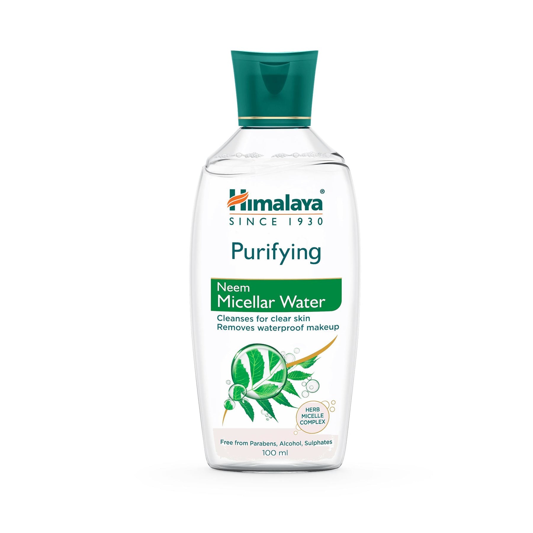 Himalaya Purifying Neem Micellar Water, Cleanses For Clear Skin & Removes Waterproof Makeup | 100ml