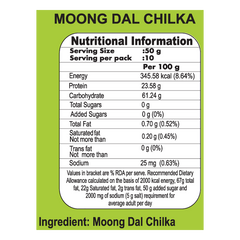 Patanjali Unpolished Moong Dal Chilka 500gm