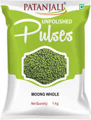 Patanjali Unpolished Moong Sabut 1kg