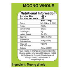 Patanjali Unpolished Moong Sabut 1kg