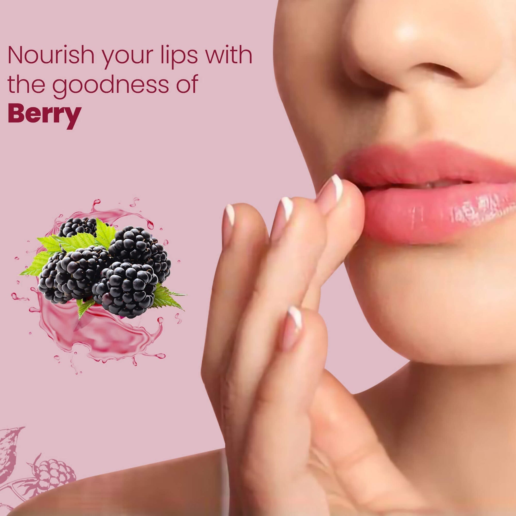 Himalaya Berry Shine Lip Care, Naturally Glossy, Soft, & Nourished Lips | 4.5gm