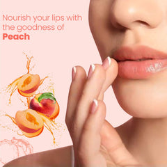 Himalaya Peach Shine Lip Care, Naturally Glossy, Soft & Rejuvenated Lips | 4.5gm