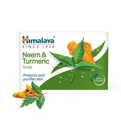 Himalaya Herbals Protecting Neem And Turmeric Soap, 75gm (Pack Of 4)