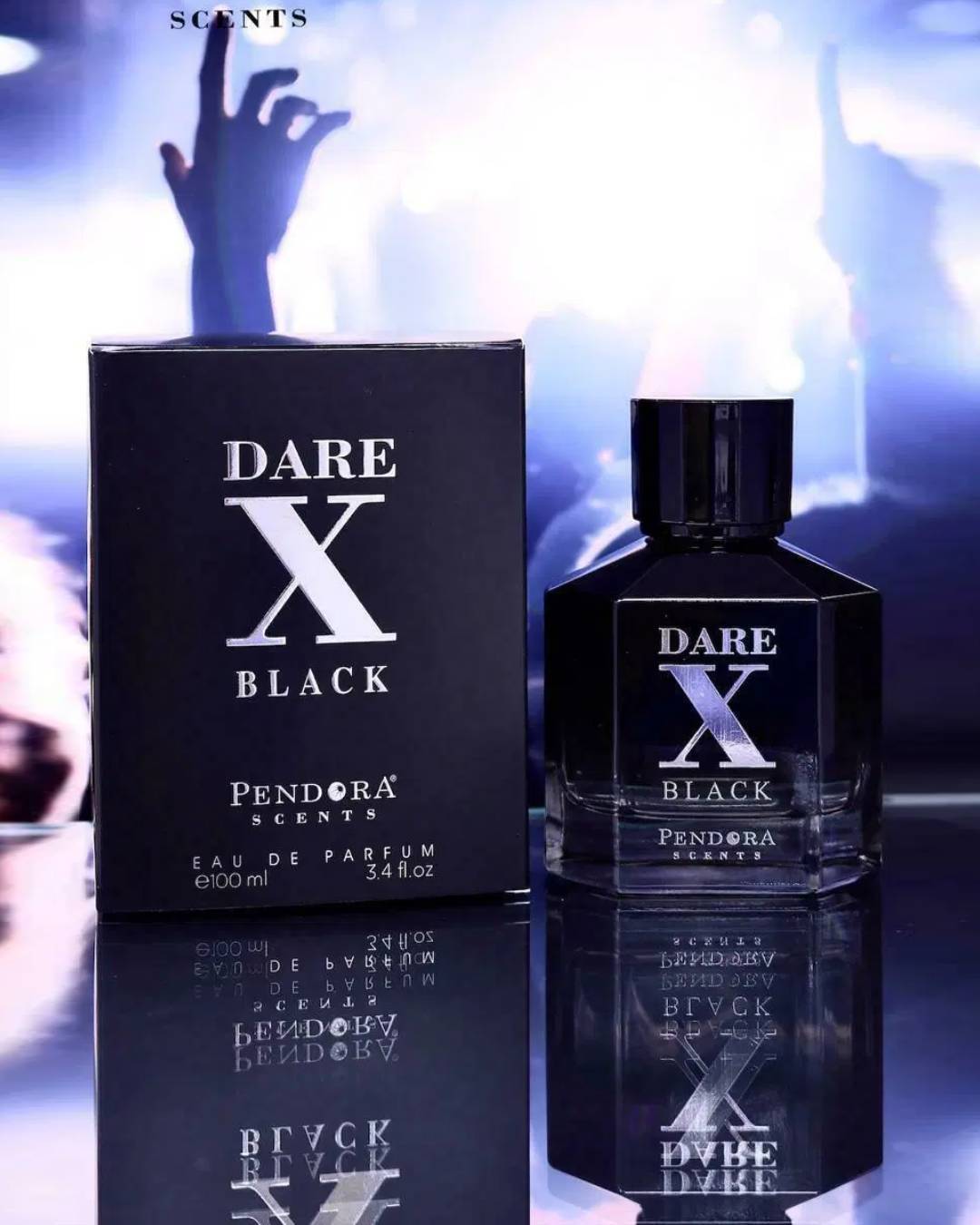 Pendora Scents Dare X Black Eau De Parfum 100ml 3.4 Fl.oz. Perfect Gift For Husband | Long Lasting