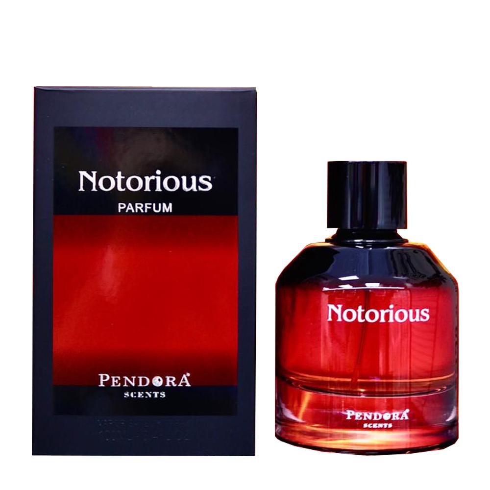 Pendora Scents Notorious Eau De Parfum 100ml 3.4 Fl.oz. Men Fragrance | Long Lasting