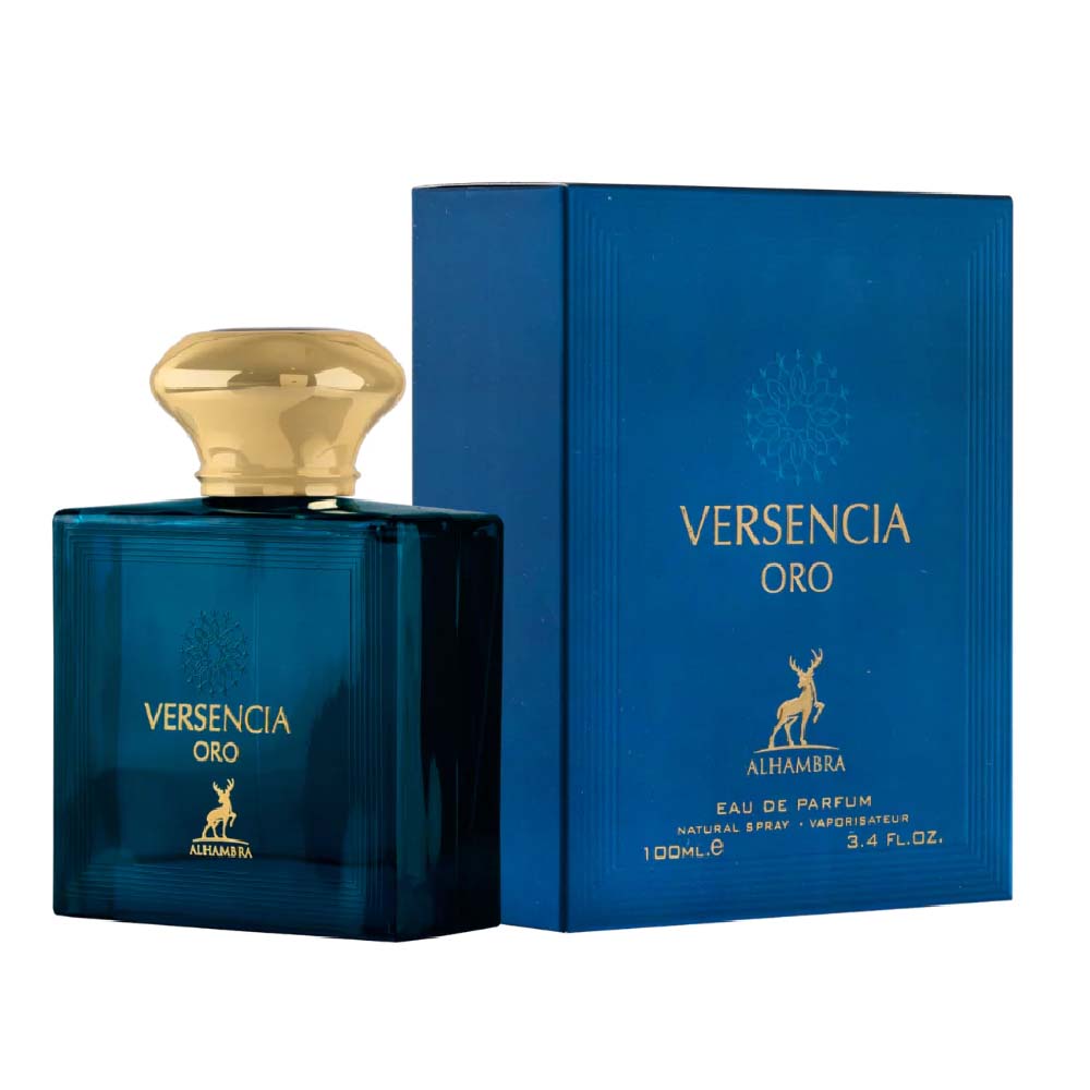 VERSENCIA ORO BY MAISON ALHAMBRA EAU DE PARFUM 100ML 3.4 FL.OZ. FOR UNISEX