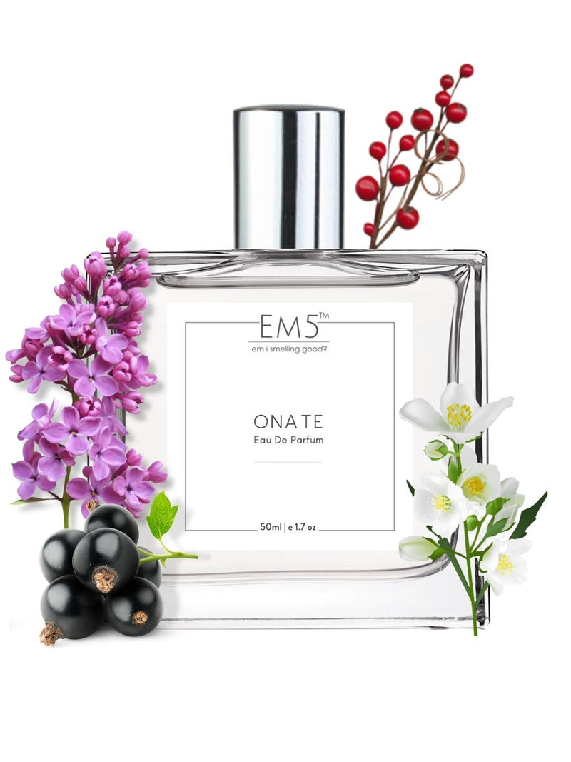 EM5 Onate Eau De Parfum For Men 50 Ml 1.7 Fl.oz. | Strong & Long Lasting | Citrus Lavender Woody | Luxury Gift For Men