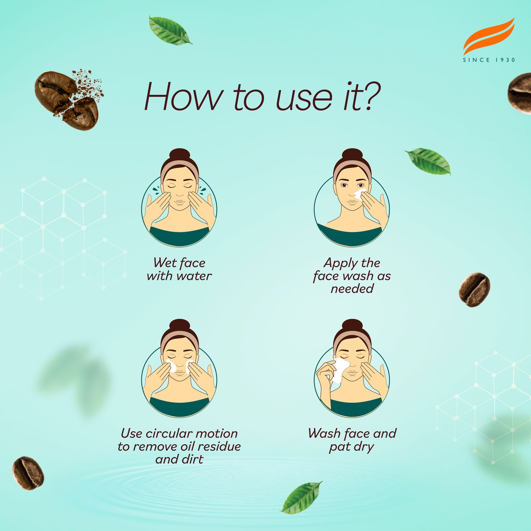 Himalaya Deep Cleansing Coffee Face Wash Removes Deeply Embedded Impurities & Oil Residue | 100ml