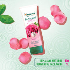 Himalaya Natural Glow Rose Face Wash For Healthy Skin And Natural Glow | 100ml