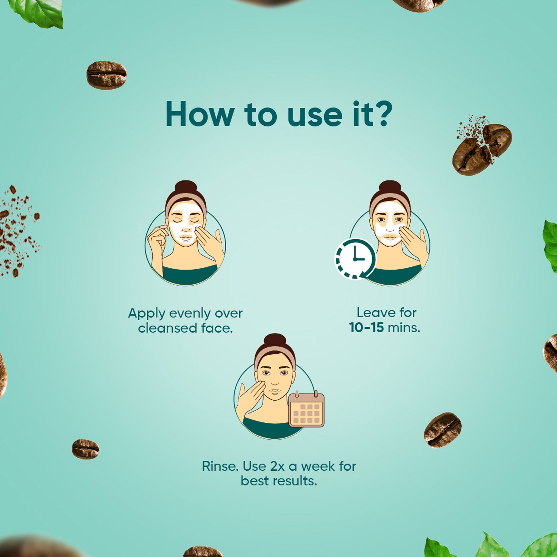 Himalaya Deep Cleansing Coffee Face Pack, Reduce Excess Oil, Reveal Deeply Cleansed & Radiant-Looking Skin | 100gm