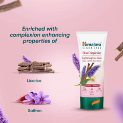 Himalaya Clear Complexion Brightening Face Wash, Cleanses & Clarifies Impurities | 50ml