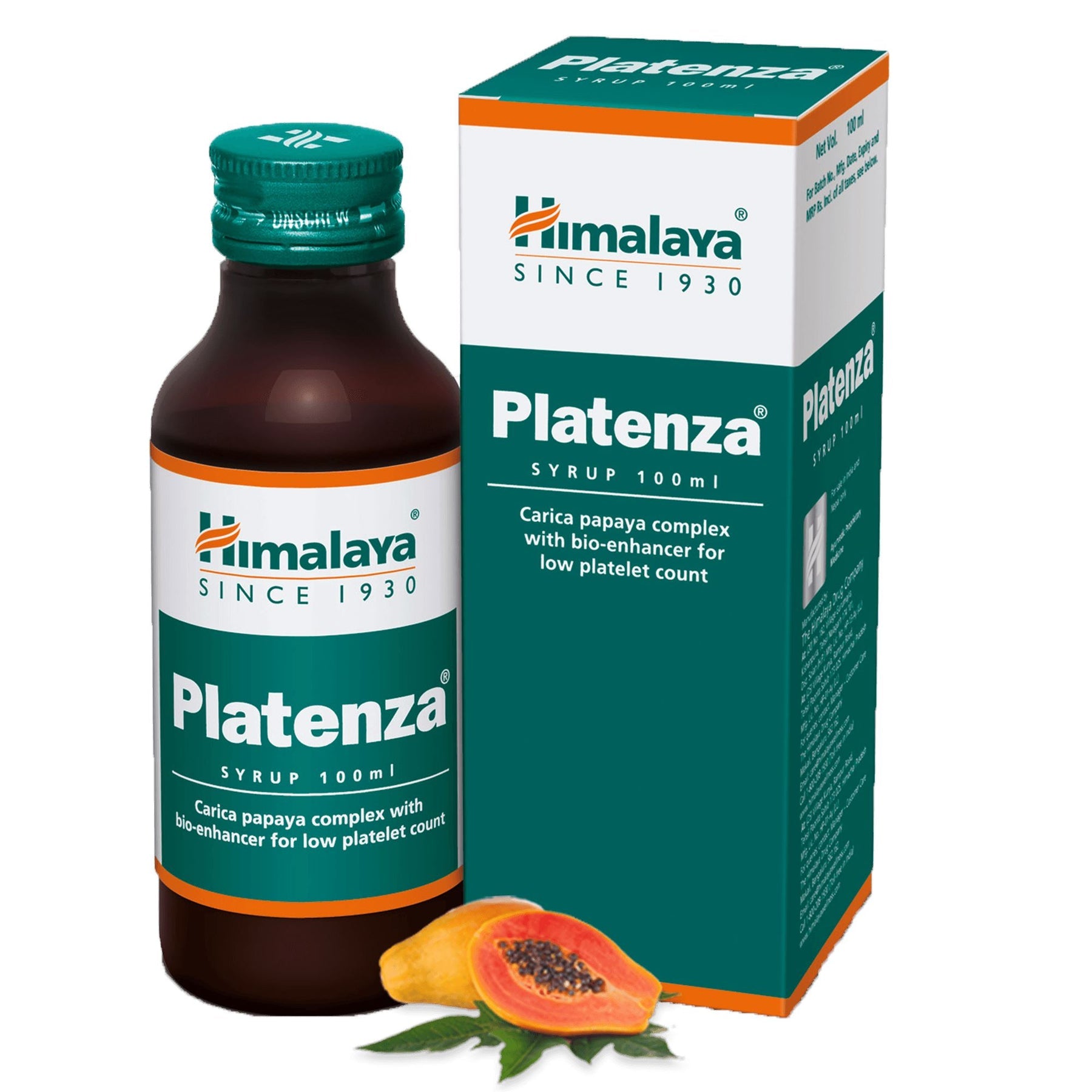 Himalaya Platenza Syrup, Helps Build Strength & Enhance Energy In The Body, Boosts Immune System | 100ml