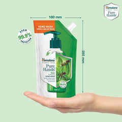 Himalaya Pure Hands Tulsi Purifying Hand Wash - 750ml (Pack Of 2)