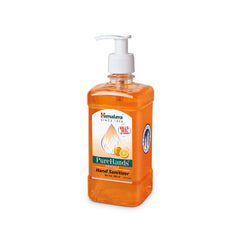Himalaya Purehands Hand Sanitizer, Safe For Regular Use | 500ml (Orange Sanitizer)