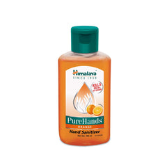 Himalaya Purehands Hand Sanitizer, Safe For Regular Use | 100ml (Orange Sanitizer)