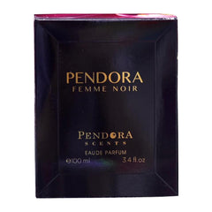 Pendora Scents Pendora Femme Noir Eau De Parfum 100ml 3.4 Fl.oz. Women Fragrance | Long Lasting