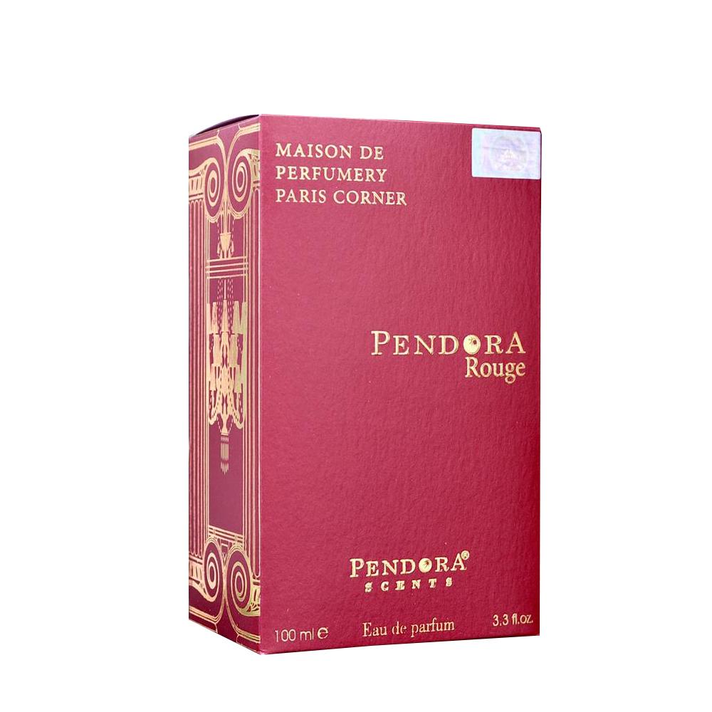 Pendora Scents Pendora Rouge Eau De Parfum 100ml 3.4 Fl.oz. Unisex Fragrance | Long Lasting