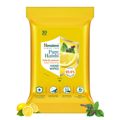 Himalaya Pure Hands Tulsi & Lemon Deep Cleansing Hand Wipes | 30 Wipes