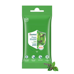 Himalaya Pure Hands Tulsi Purifying Hand Wipes | 10 Wipes