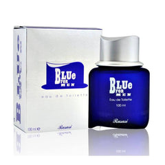 Rasasi Blue For Men Eau De Toilette 100ml 3.4 Fl.oz. Gift For Husband | Long Lasting