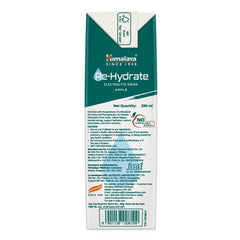 Himalaya Re-Hydrate Electrolyte Drink, For Instant Hydration & Energy | Apple Flavour, 200ml
