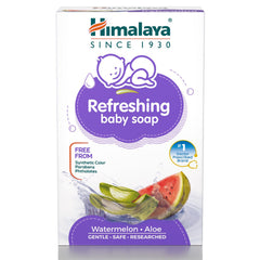 Himalaya Refreshing Baby Soap, Keeps Baby's Skin Cool & Fresh | 75gm