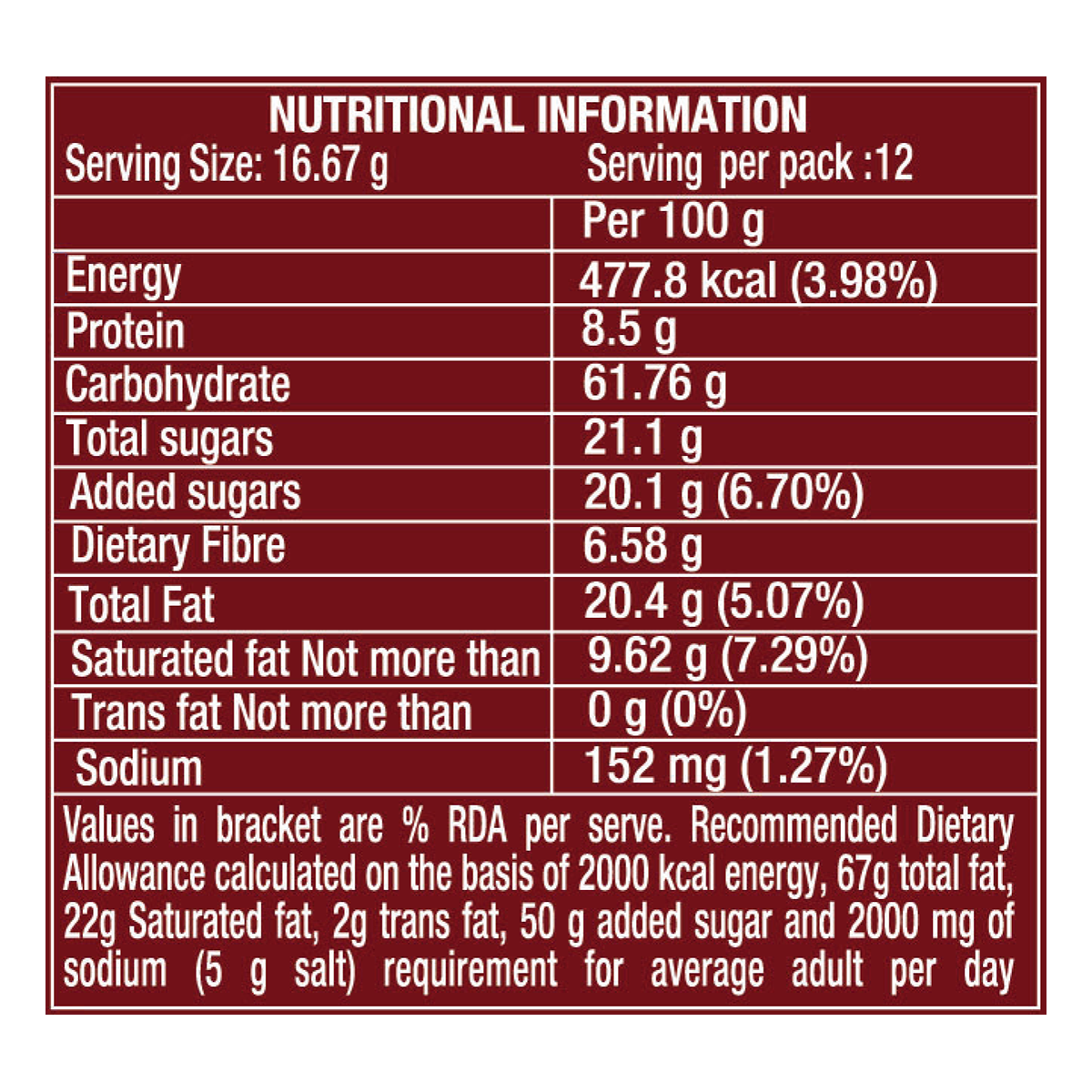 Patanjali Ragi Cookies Digestive 200gm