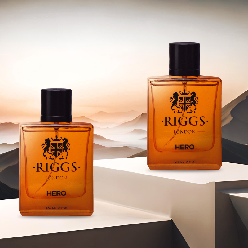 Riggs London Hero Eau De Parfum 100ml 3.4 Fl.oz. Perfect Gift For Husband | Long Lasting