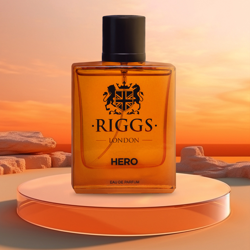 Riggs London Hero Eau De Parfum 100ml 3.4 Fl.oz. Perfect Gift For Husband | Long Lasting