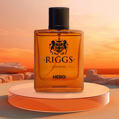 Riggs London Hero Eau De Parfum 100ml 3.4 Fl.oz. Perfect Gift For Husband | Long Lasting