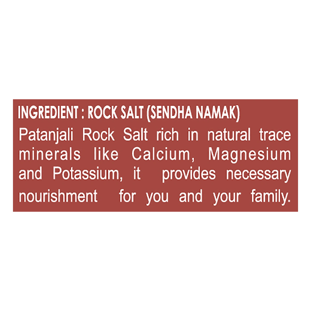 Patanjali Sendha Namak (Rock Salt) 100gm