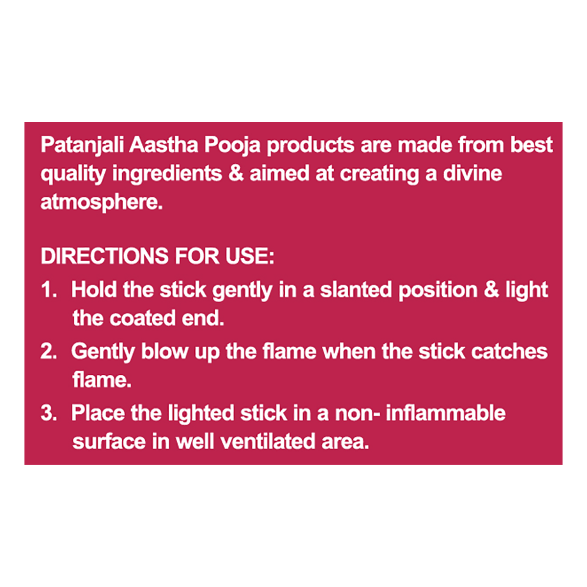 Patanjali Aastha Rose Flora Agarbatti, 9n, With Exquisite, Soothing & Long Lasting Aroma | 13gm