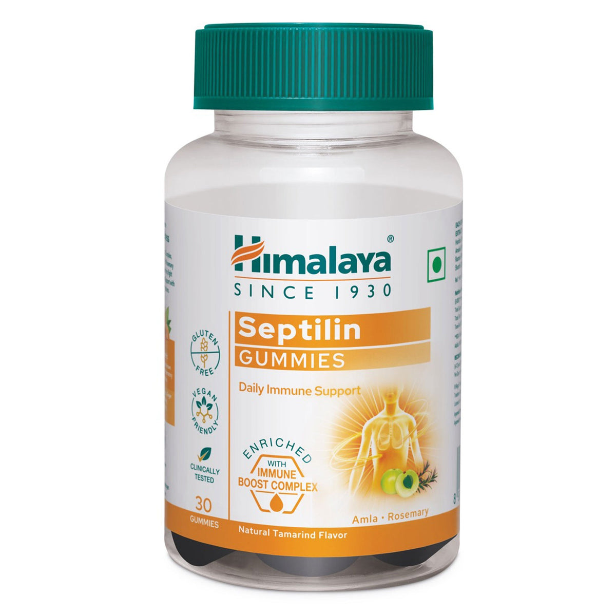 Himalaya Septilin Gummies, Supports Daily Immune Health | Tamarind Flavour, 30 Gummies (Pack Of 2)