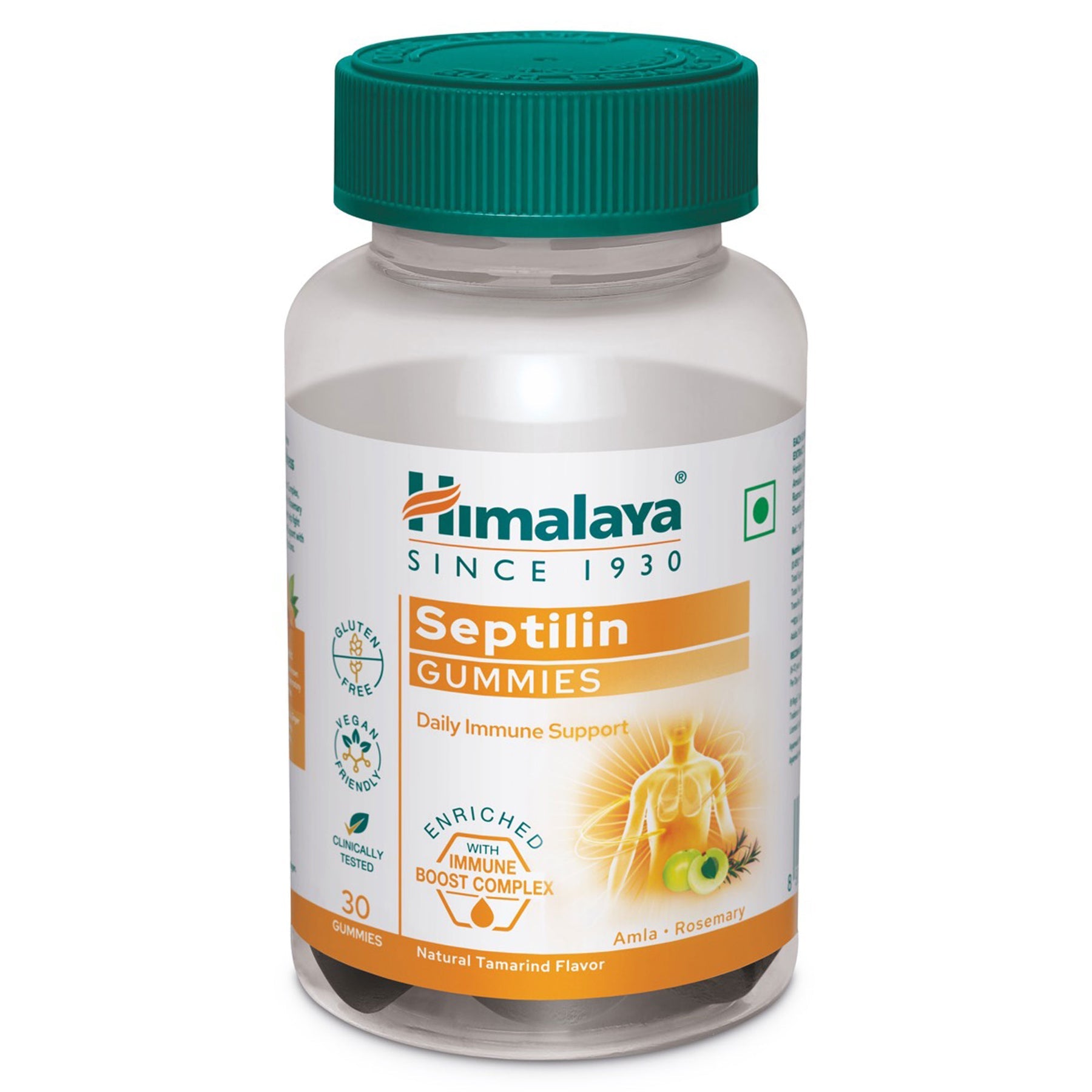 Himalaya Septilin Gummies, Supports Daily Immune Health | Tamarind Flavour, 30 Gummies (Pack Of 2)