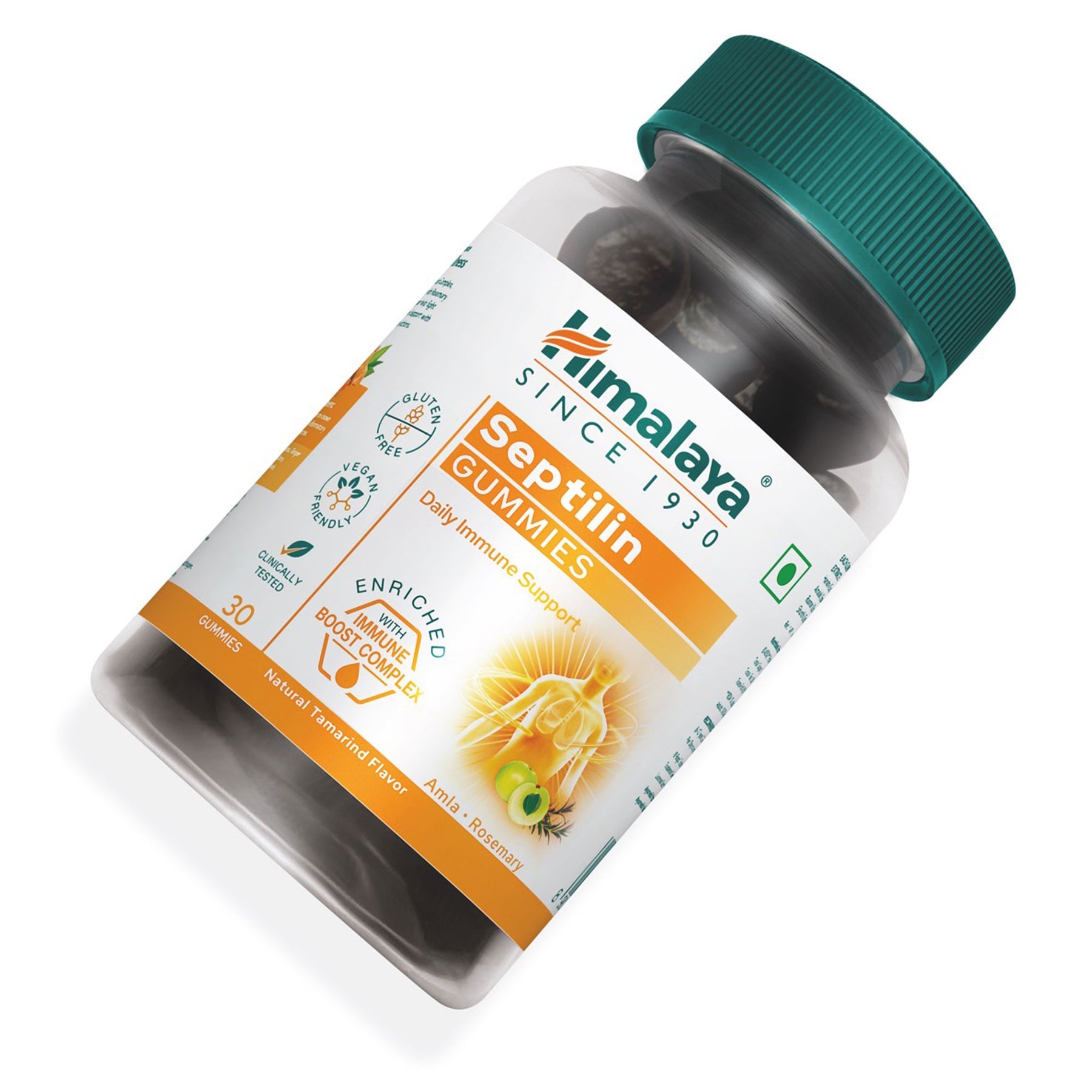 Himalaya Septilin Gummies, Supports Daily Immune Health | Tamarind Flavour, 30 Gummies (Pack Of 2)