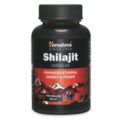 Himalaya Shilajit, 100% Pure Himalayan Shilajit, Enhances Stamina, Energy & Power | Supports Healthy Testosterone Levels | 60 Capsules (Pack Of 5)
