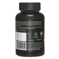 Himalaya Shilajit, 100% Pure Himalayan Shilajit, Enhances Stamina, Energy & Power | Supports Healthy Testosterone Levels | 60 Capsules (Pack Of 5)