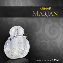 ARMAF MARJAN SILVER PERFUME 100ML 3.4 FL.OZ.