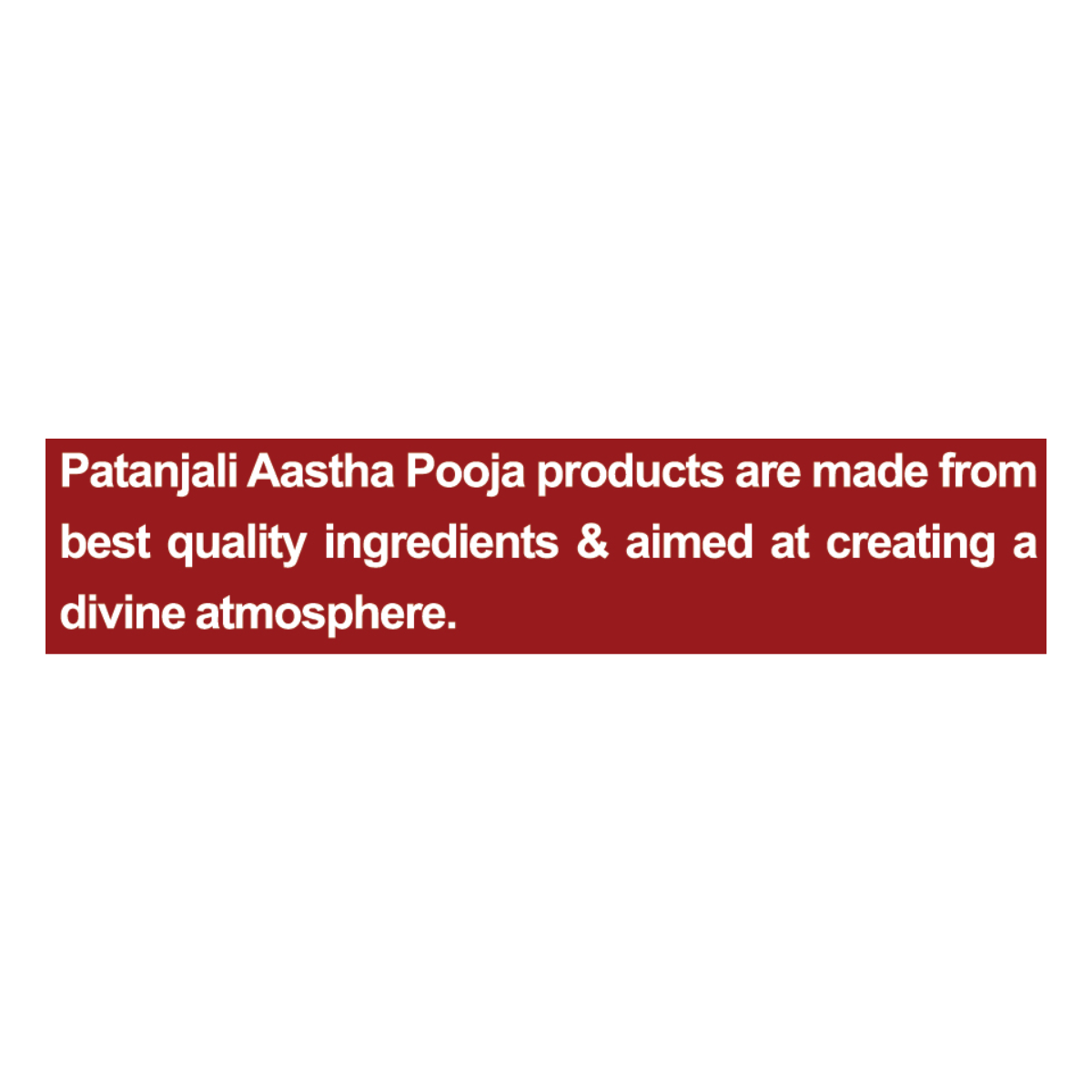 Patanjali Aastha Premium Agarbatti Saffron Sandal, With Soothing & Long Lasting Aroma | 36gm