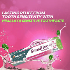 Himalaya Sensitive Toothpaste, Rapid & Lasting Relief From Sensitivity | 80gm